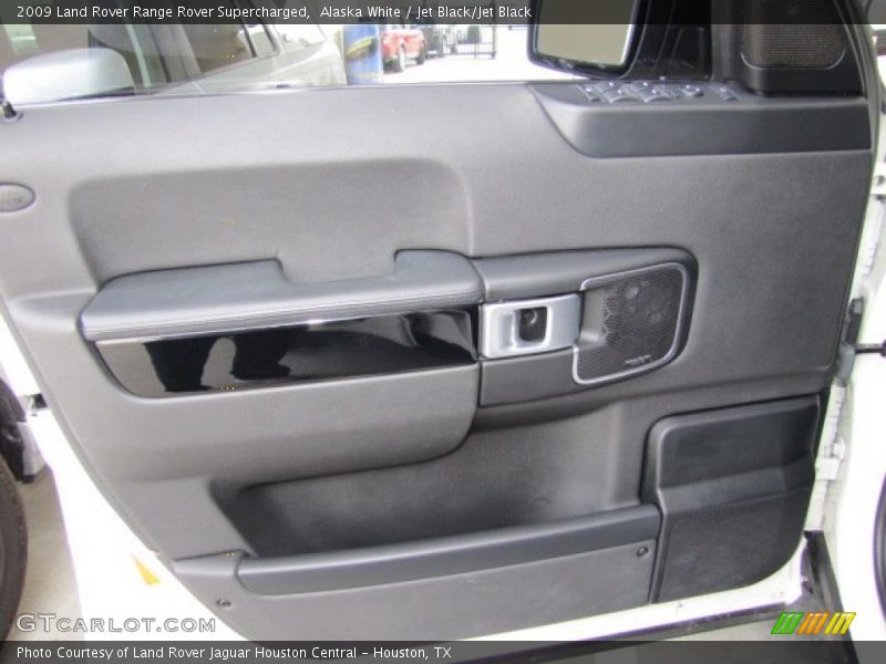 Alaska White / Jet Black/Jet Black 2009 Land Rover Range Rover Supercharged