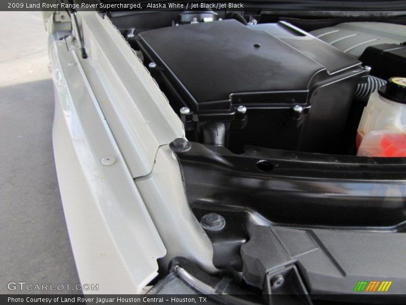 Alaska White / Jet Black/Jet Black 2009 Land Rover Range Rover Supercharged