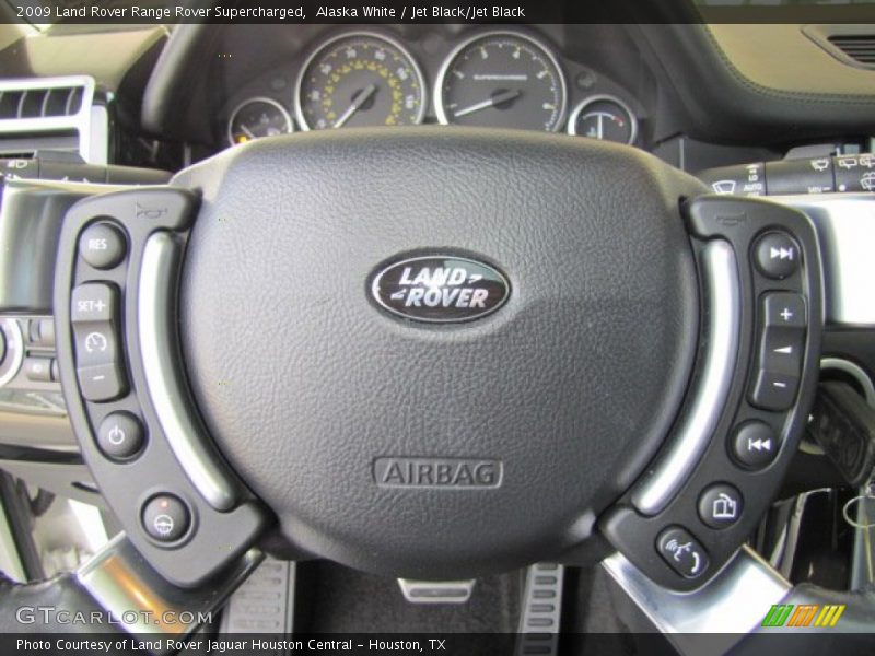 Alaska White / Jet Black/Jet Black 2009 Land Rover Range Rover Supercharged