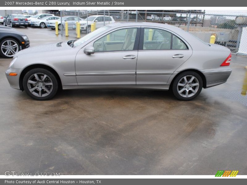 Iridium Silver Metallic / Stone 2007 Mercedes-Benz C 280 Luxury