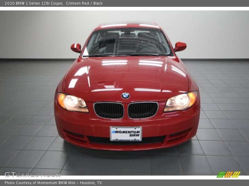Crimson Red / Black 2010 BMW 1 Series 128i Coupe
