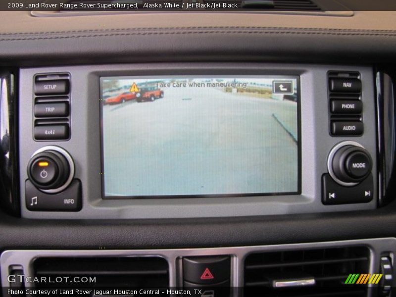 Alaska White / Jet Black/Jet Black 2009 Land Rover Range Rover Supercharged