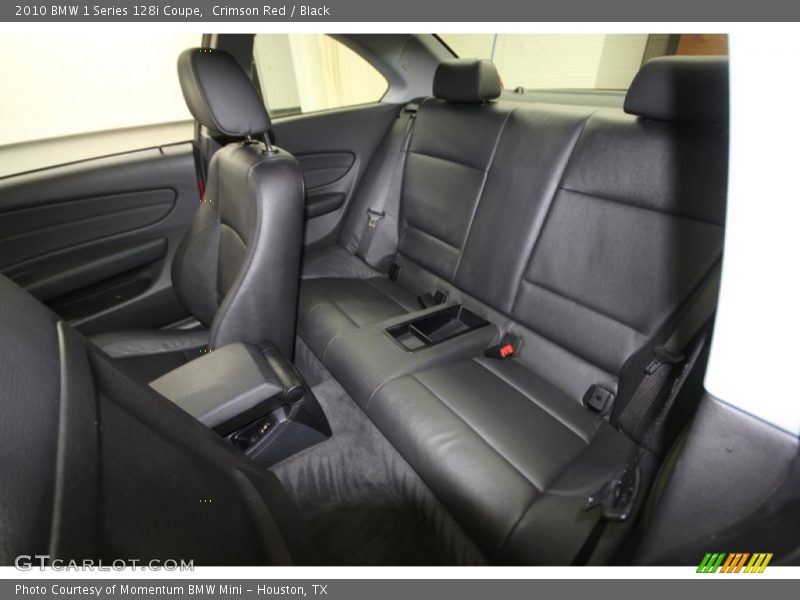 Crimson Red / Black 2010 BMW 1 Series 128i Coupe
