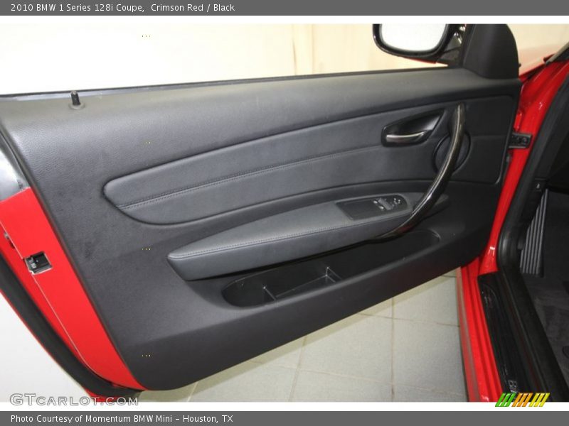 Crimson Red / Black 2010 BMW 1 Series 128i Coupe