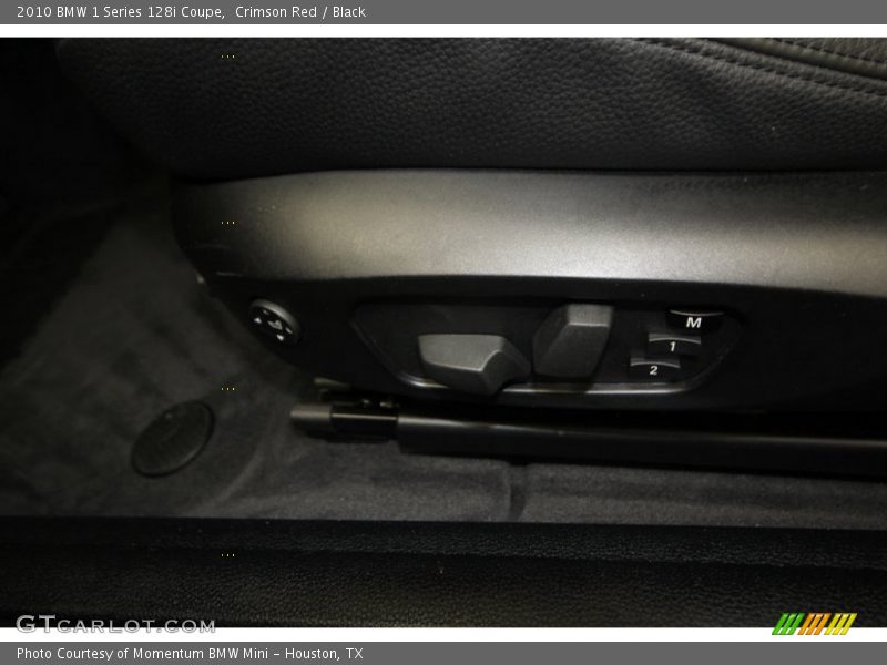 Crimson Red / Black 2010 BMW 1 Series 128i Coupe