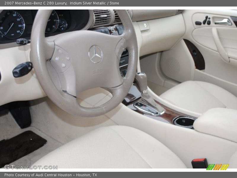 Iridium Silver Metallic / Stone 2007 Mercedes-Benz C 280 Luxury