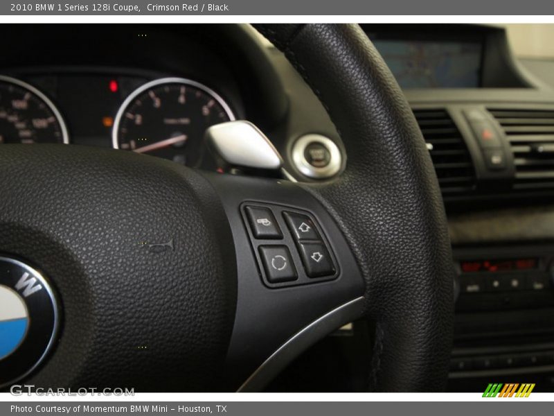 Crimson Red / Black 2010 BMW 1 Series 128i Coupe