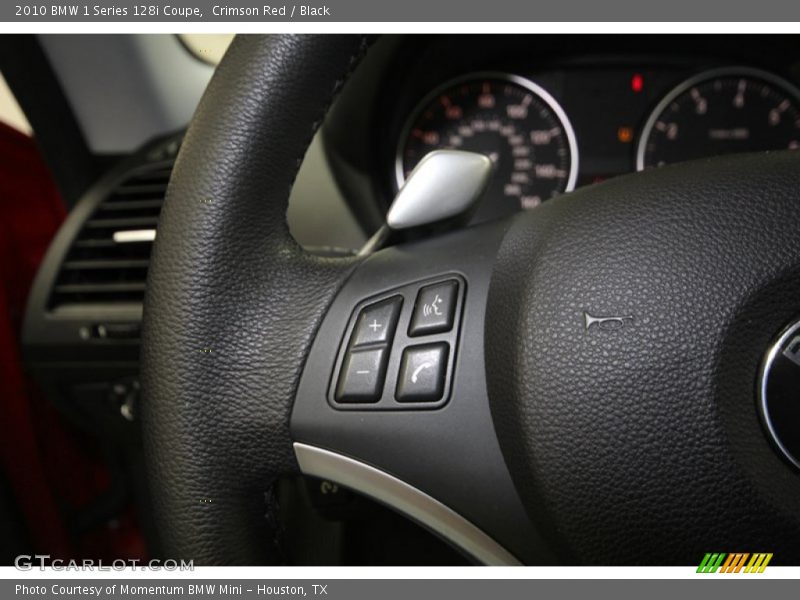 Crimson Red / Black 2010 BMW 1 Series 128i Coupe