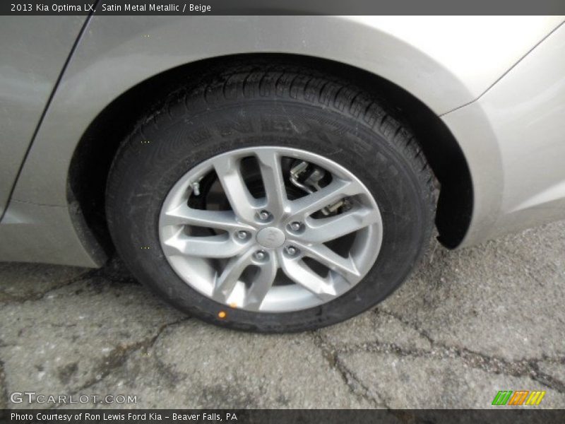  2013 Optima LX Wheel