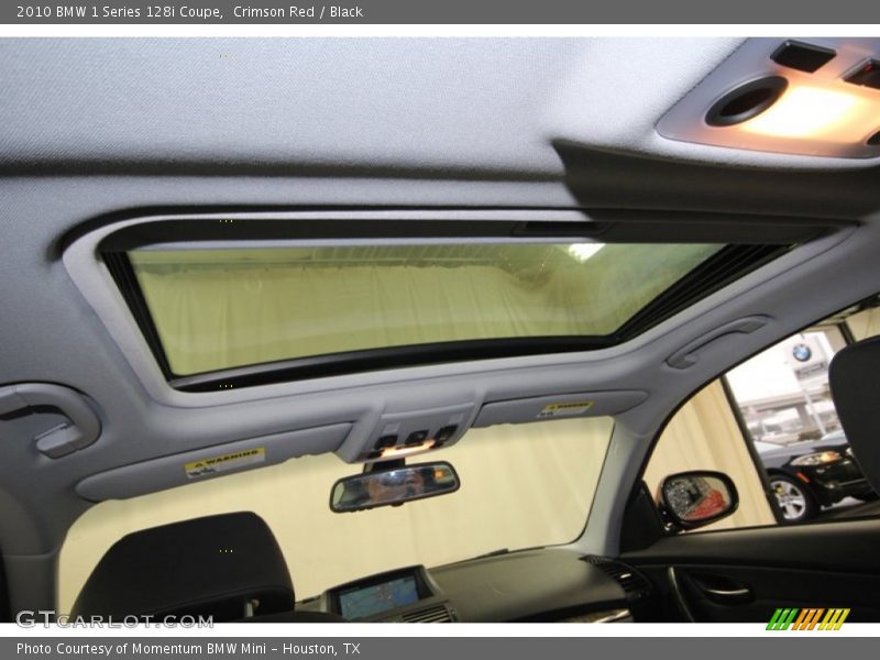 Crimson Red / Black 2010 BMW 1 Series 128i Coupe