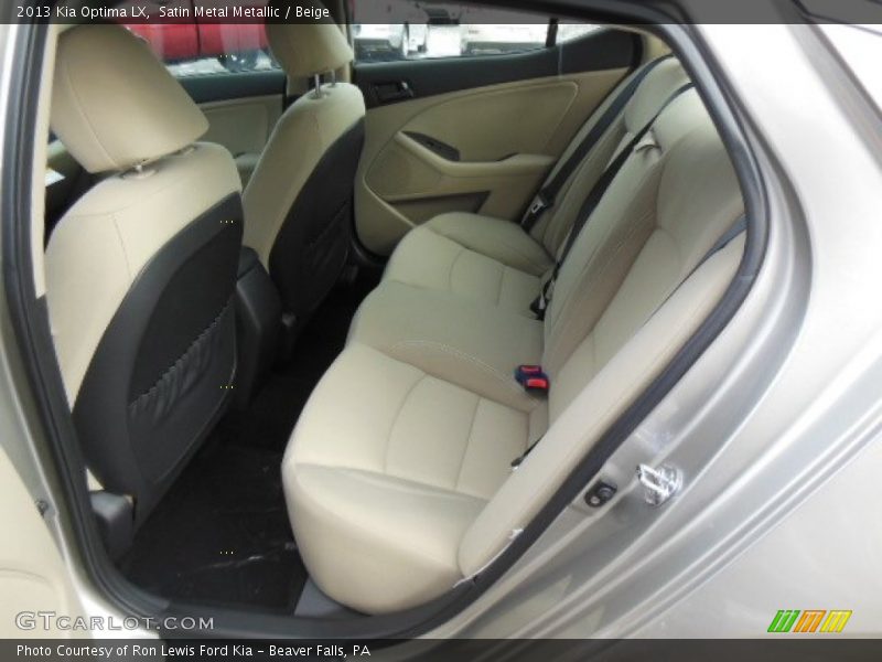Satin Metal Metallic / Beige 2013 Kia Optima LX
