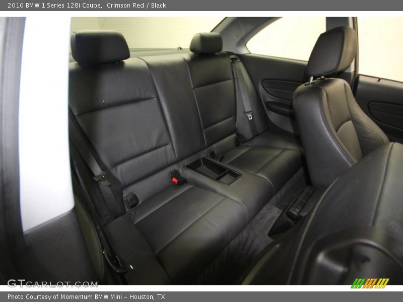 Crimson Red / Black 2010 BMW 1 Series 128i Coupe
