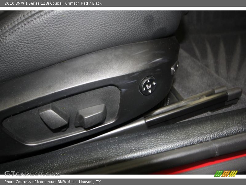 Crimson Red / Black 2010 BMW 1 Series 128i Coupe