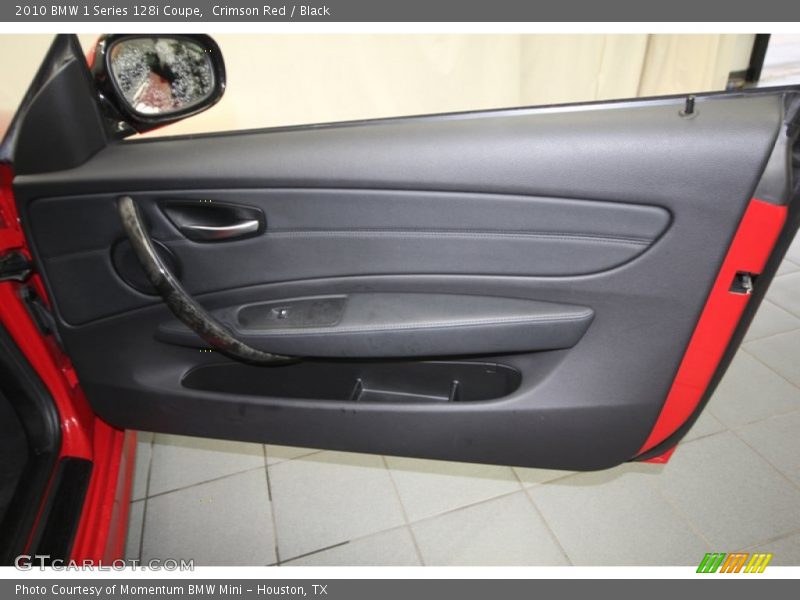 Crimson Red / Black 2010 BMW 1 Series 128i Coupe