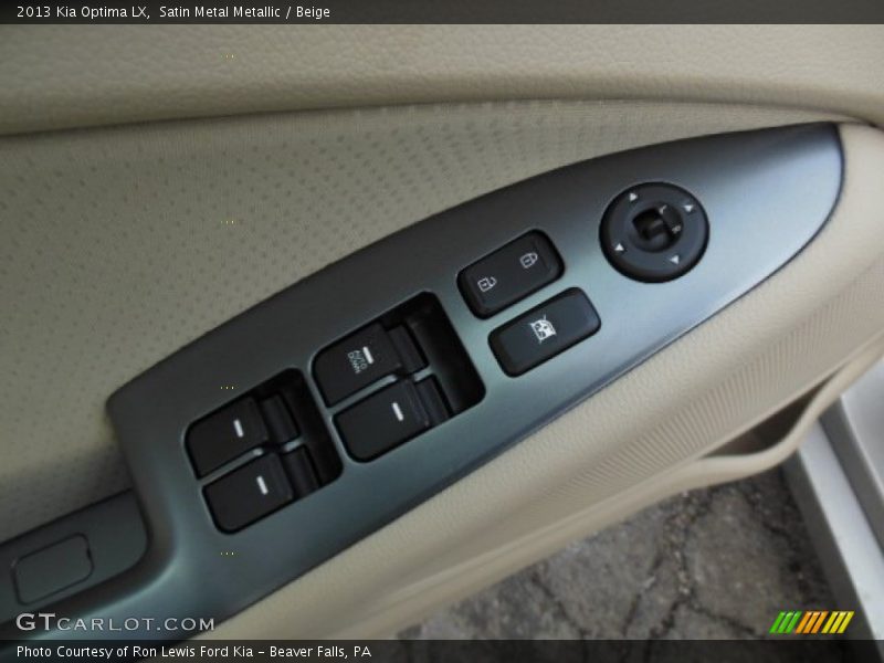 Satin Metal Metallic / Beige 2013 Kia Optima LX