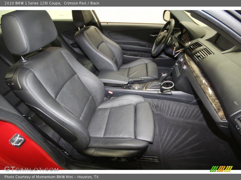 Crimson Red / Black 2010 BMW 1 Series 128i Coupe
