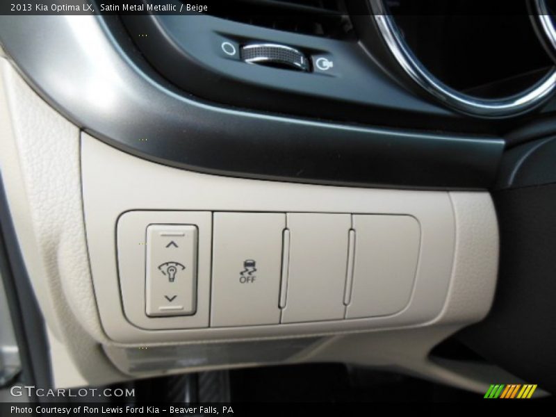 Satin Metal Metallic / Beige 2013 Kia Optima LX