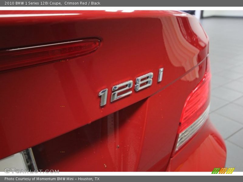 Crimson Red / Black 2010 BMW 1 Series 128i Coupe