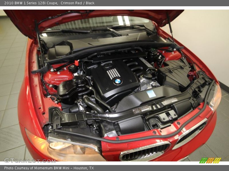 Crimson Red / Black 2010 BMW 1 Series 128i Coupe