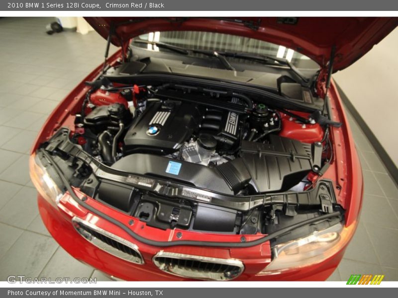 Crimson Red / Black 2010 BMW 1 Series 128i Coupe