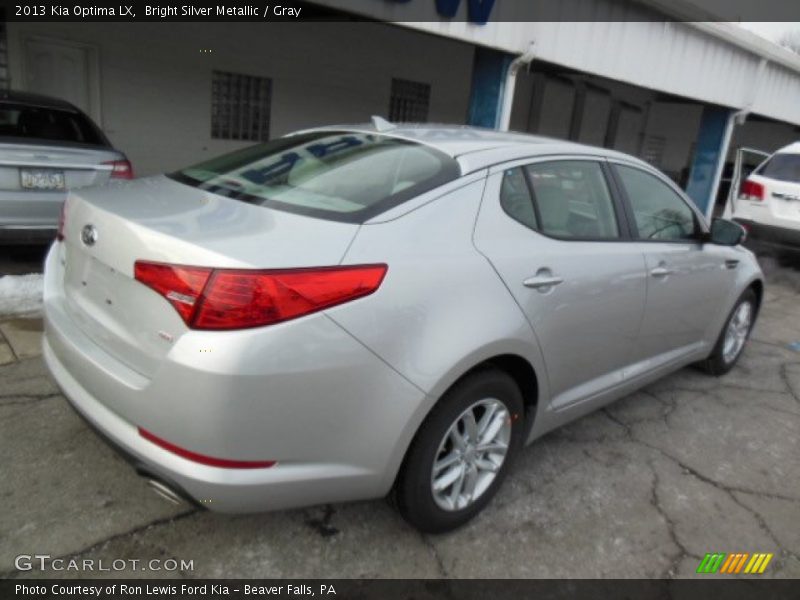 Bright Silver Metallic / Gray 2013 Kia Optima LX