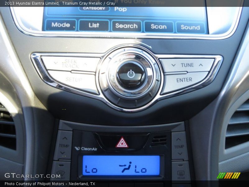 Titanium Gray Metallic / Gray 2013 Hyundai Elantra Limited