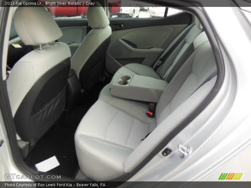 Bright Silver Metallic / Gray 2013 Kia Optima LX