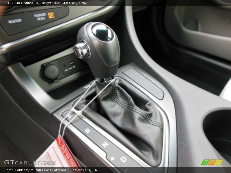 Bright Silver Metallic / Gray 2013 Kia Optima LX