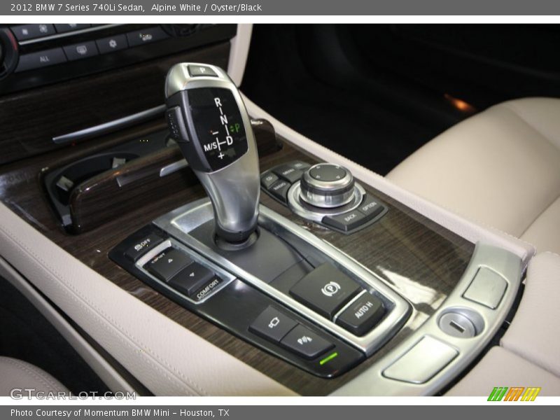 Alpine White / Oyster/Black 2012 BMW 7 Series 740Li Sedan