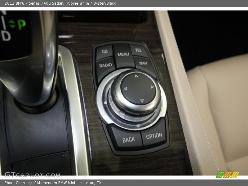 Alpine White / Oyster/Black 2012 BMW 7 Series 740Li Sedan
