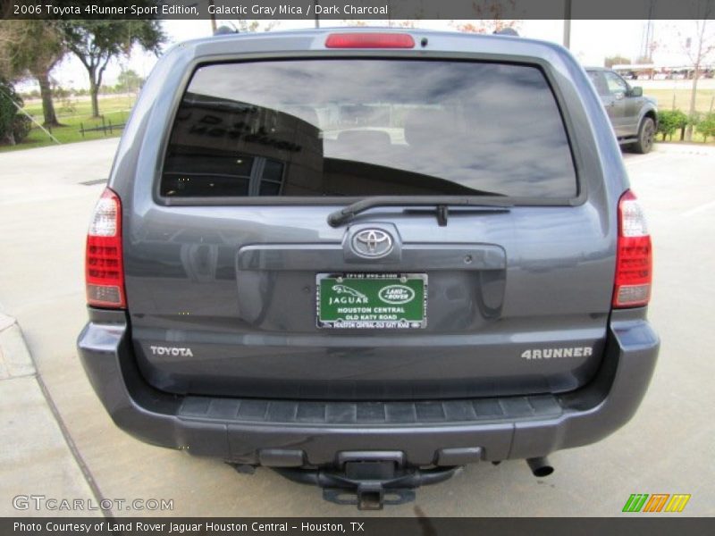 Galactic Gray Mica / Dark Charcoal 2006 Toyota 4Runner Sport Edition