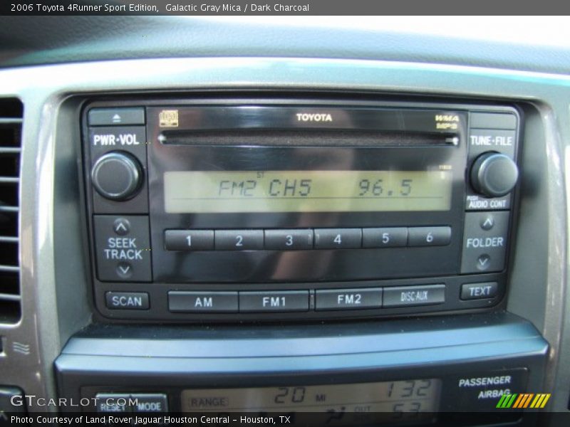 Galactic Gray Mica / Dark Charcoal 2006 Toyota 4Runner Sport Edition