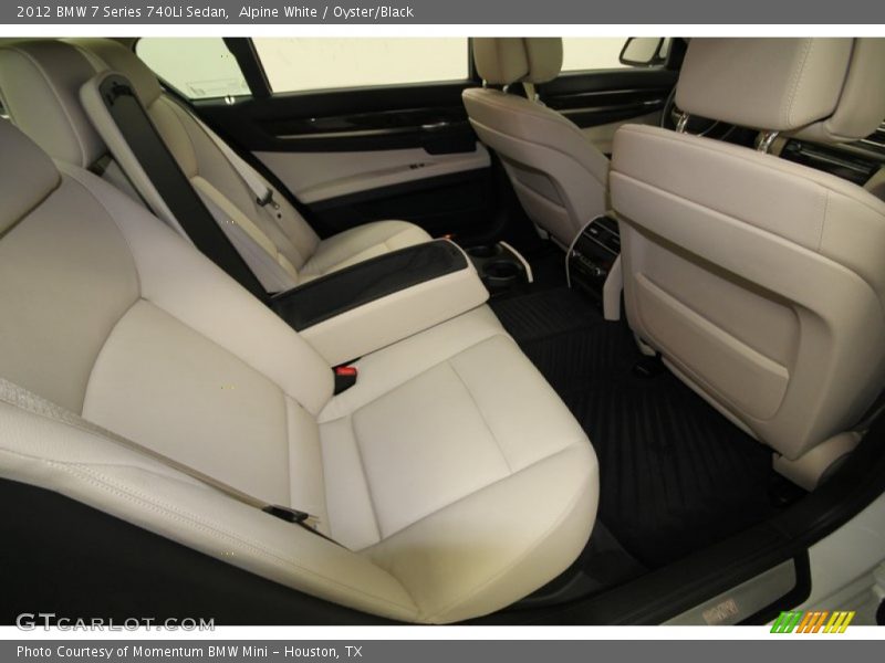 Alpine White / Oyster/Black 2012 BMW 7 Series 740Li Sedan
