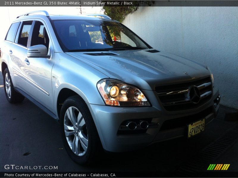 Iridium Silver Metallic / Black 2011 Mercedes-Benz GL 350 Blutec 4Matic