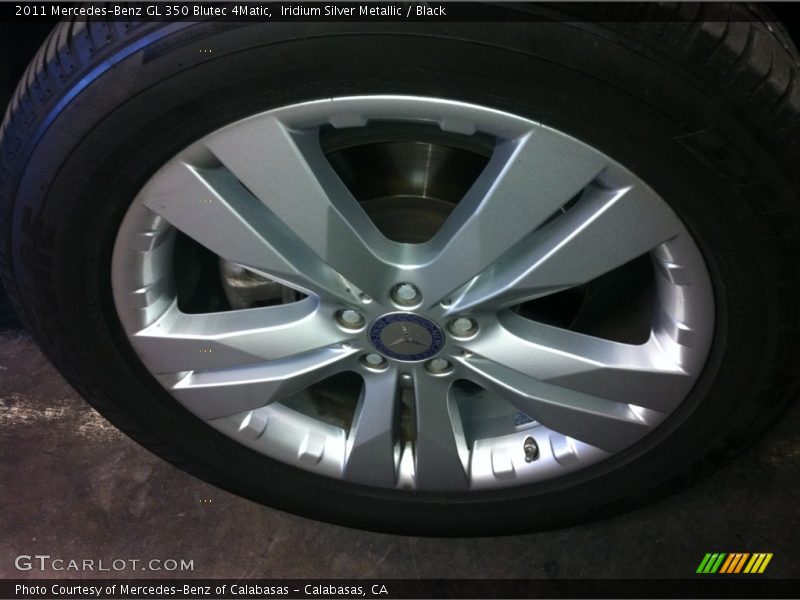 Iridium Silver Metallic / Black 2011 Mercedes-Benz GL 350 Blutec 4Matic