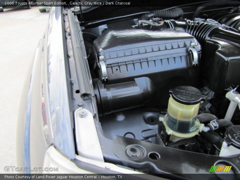 Galactic Gray Mica / Dark Charcoal 2006 Toyota 4Runner Sport Edition