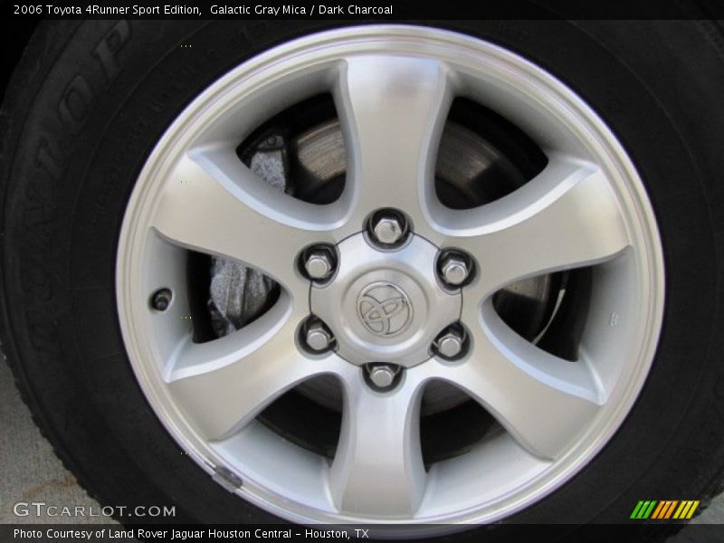 Galactic Gray Mica / Dark Charcoal 2006 Toyota 4Runner Sport Edition