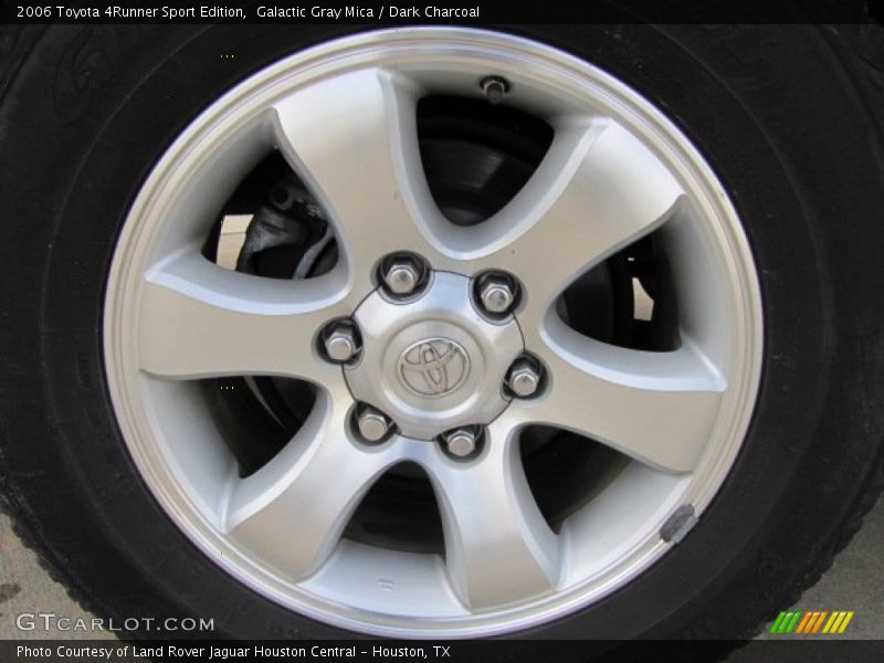 Galactic Gray Mica / Dark Charcoal 2006 Toyota 4Runner Sport Edition