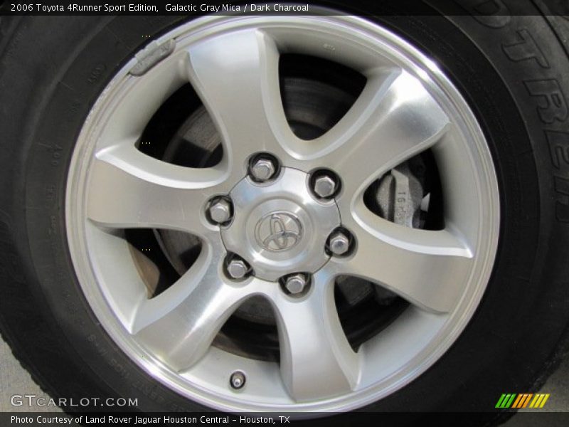 Galactic Gray Mica / Dark Charcoal 2006 Toyota 4Runner Sport Edition