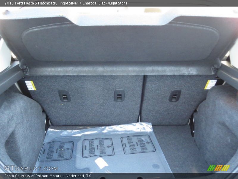  2013 Fiesta S Hatchback Trunk