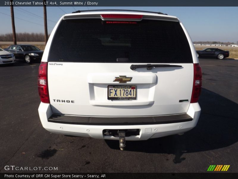 Summit White / Ebony 2010 Chevrolet Tahoe LT 4x4