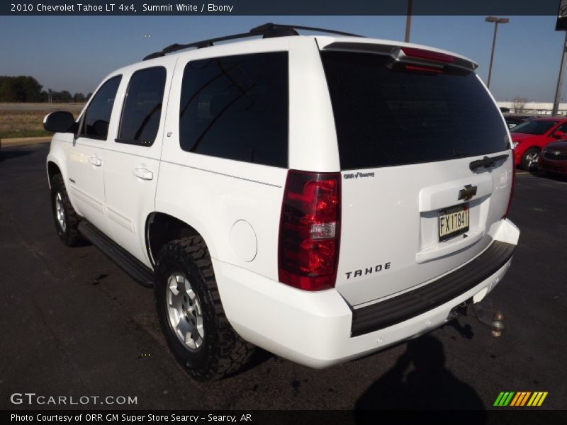 Summit White / Ebony 2010 Chevrolet Tahoe LT 4x4