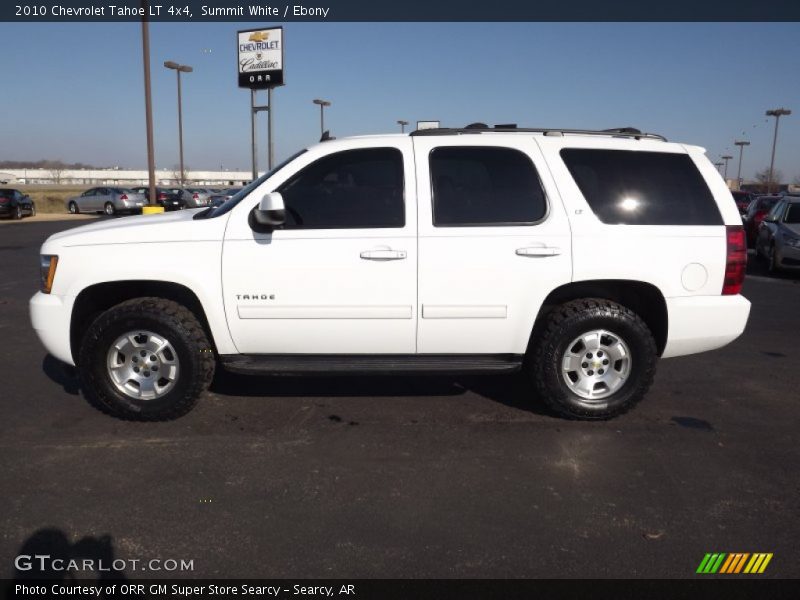 Summit White / Ebony 2010 Chevrolet Tahoe LT 4x4