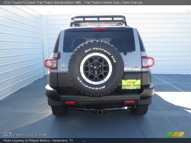 Trail Teams Cement Gray / Dark Charcoal 2013 Toyota FJ Cruiser Trail Teams Special Edition 4WD