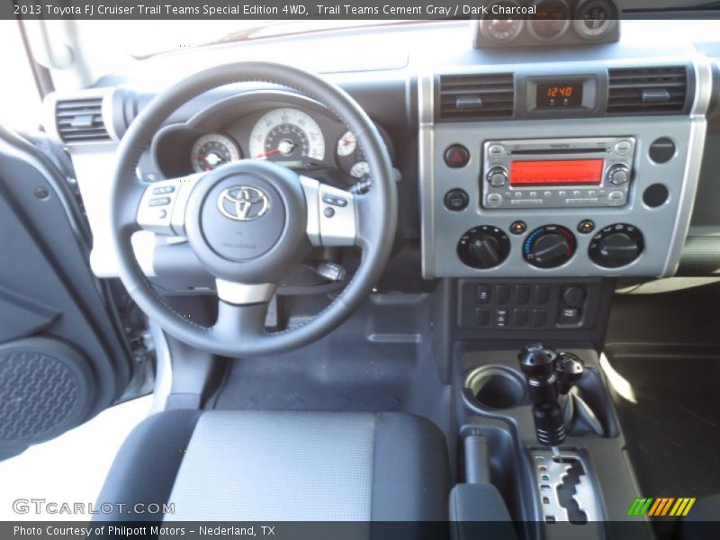 Dashboard of 2013 FJ Cruiser Trail Teams Special Edition 4WD
