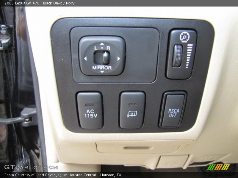 Black Onyx / Ivory 2005 Lexus GX 470