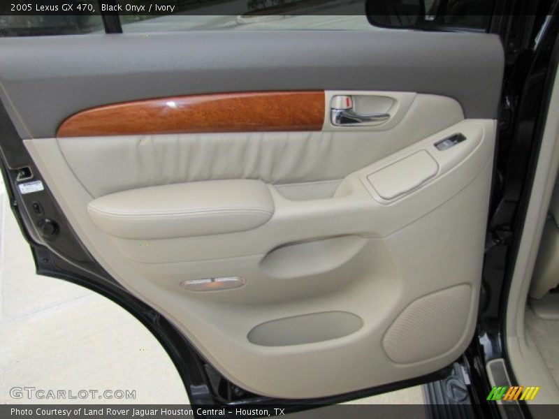 Black Onyx / Ivory 2005 Lexus GX 470