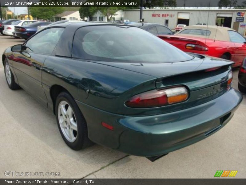 Bright Green Metallic / Medium Grey 1997 Chevrolet Camaro Z28 Coupe