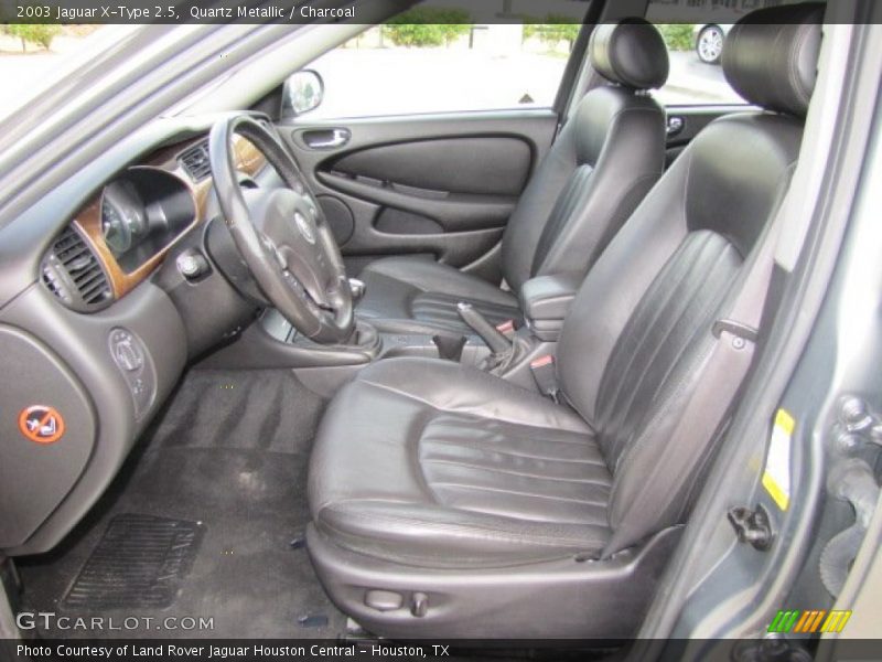 Front Seat of 2003 X-Type 2.5