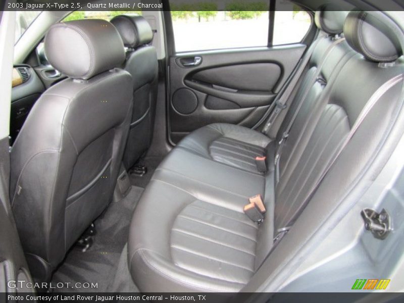 Rear Seat of 2003 X-Type 2.5